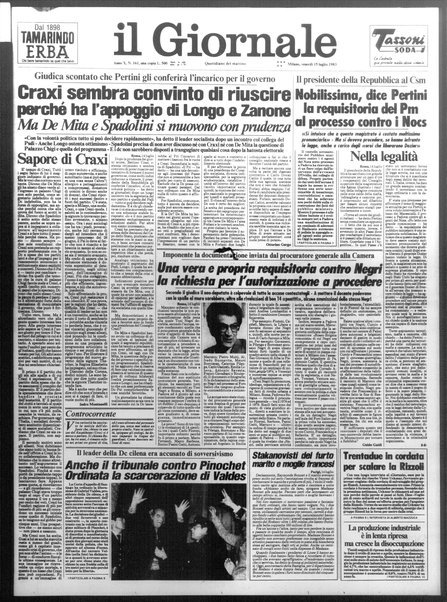 Il giornale : quotidiano del mattino